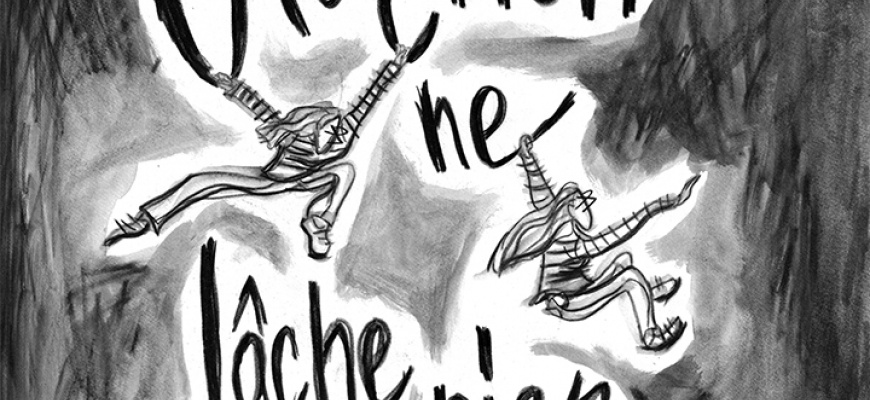 Gretchen ne lâche rien - Gaëlle MESSAGER Art graphique