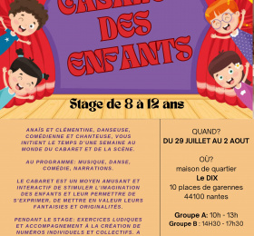 Image Cabaret des enfants Atelier/Stage