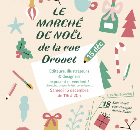 Image Le marché de noël de la rue drouet 3ème édition Marché/Vente